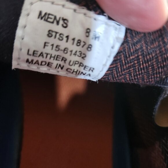 Sperry Rain Boot Top Sider Drake Mens 8M Waterproof Chukka Brown and Tan Clean - Picture 15 of 16